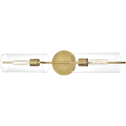 Mitzi 2 Light Wall Sconce in Aged Brass H326102-AGB