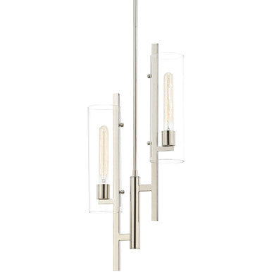 Mitzi 2 Light Pendant in Polished Nickel H326702-PN