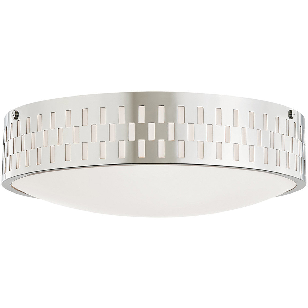 Mitzi 3 Light Flush Mount in Polished Nickel H329503L-PN