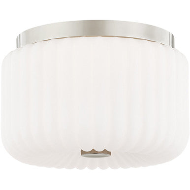 Mitzi 2 Light Flush Mount in Polished Nickel H340502-PN