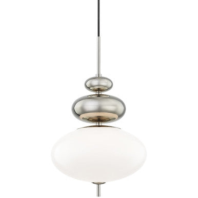 Mitzi 1 Light Pendant in Polished Nickel H347701-PN