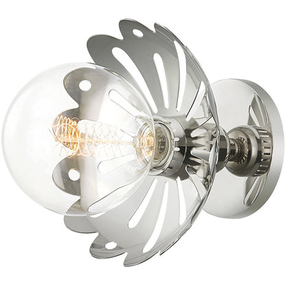 Mitzi 1 Light Wall Sconce in Polished Nickel H353101-PN