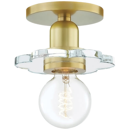 Mitzi 1 Light Wall Sconce in Aged Brass H357101-AGB