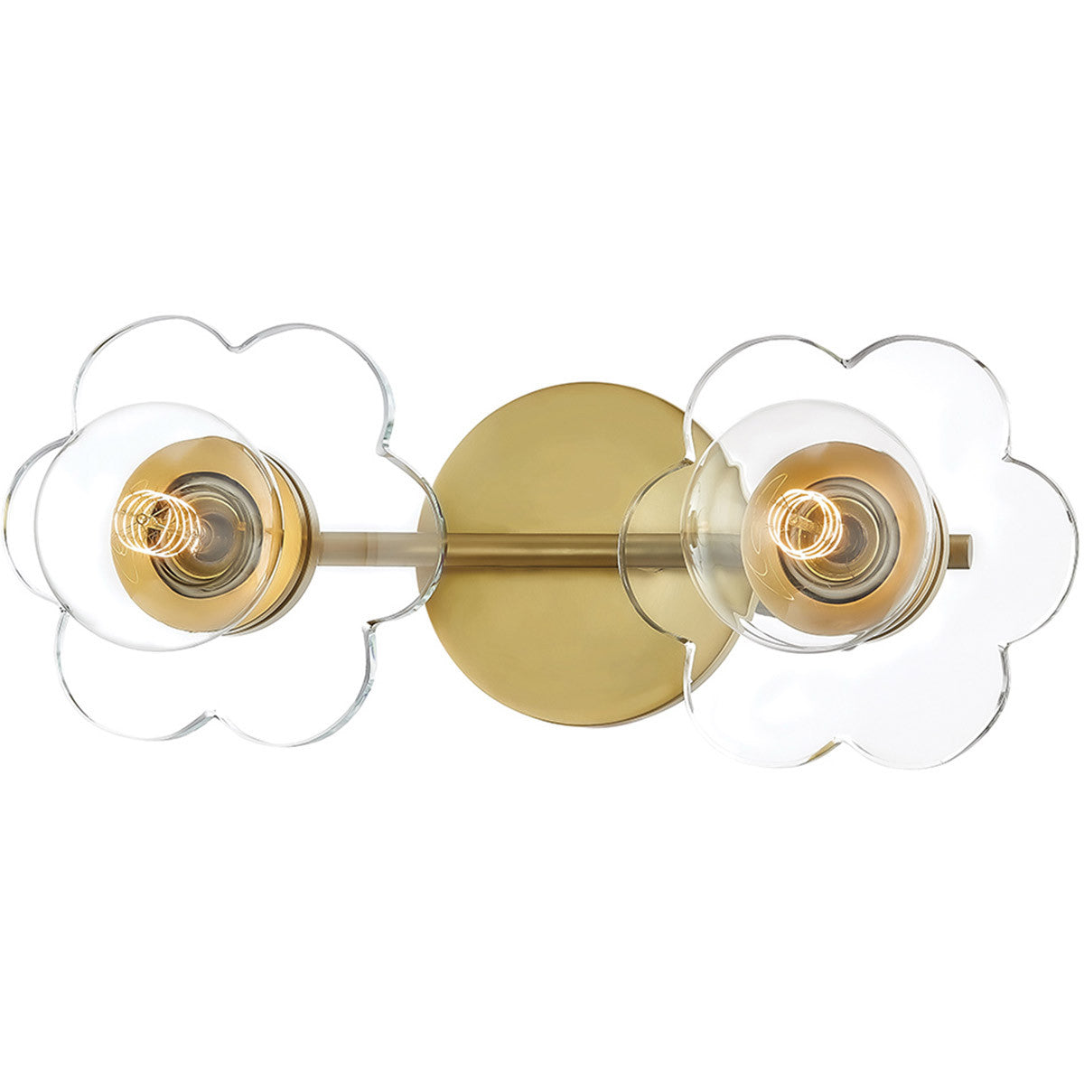 Mitzi 2 Light Bath and Vanity in Aged Brass H357302-AGB