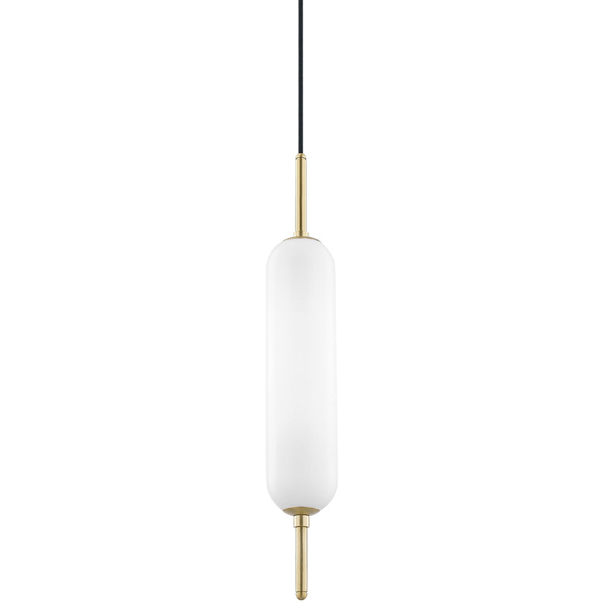 Mitzi 1 Light Pendant in Aged Brass H373701-AGB