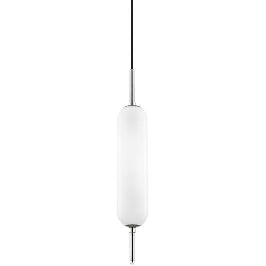 Mitzi 1 Light Pendant in Polished Nickel H373701-PN