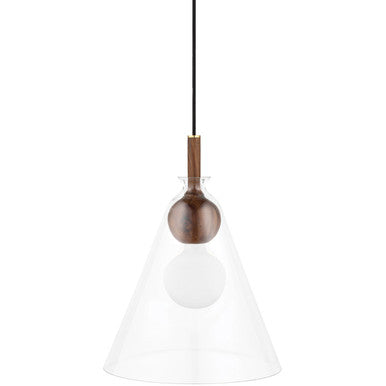 Mitzi 1 Light Pendant in Aged Brass H380701A-AGB