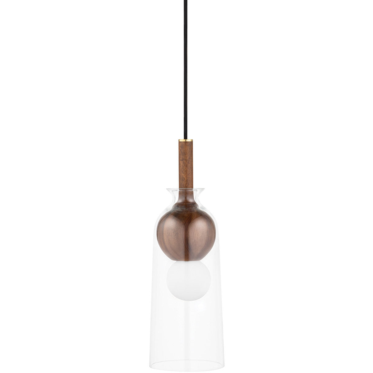 Mitzi 1 Light Pendant in Aged Brass H380701B-AGB