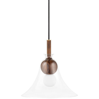 Mitzi 1 Light Pendant in Aged Brass H380701C-AGB