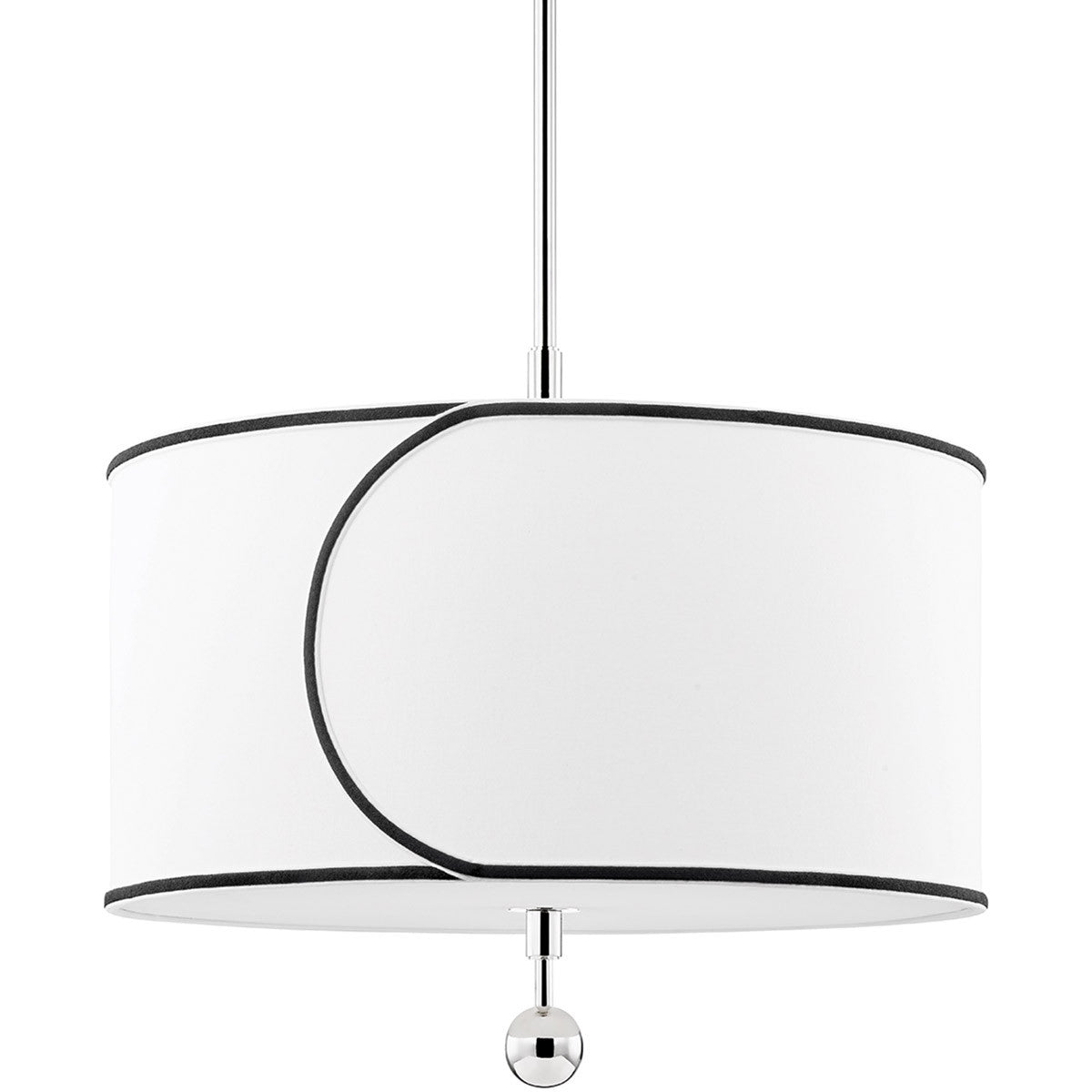 Mitzi 3 Light Chandelier in Polished Nickel H381701L-PN