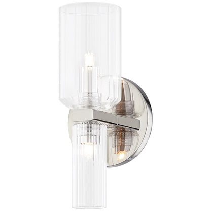 Mitzi 2 Light Wall Sconce in Polished Nickel H384301-PN