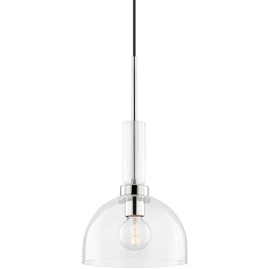 Mitzi 1 Light Pendant in Polished Nickel H384701-PN