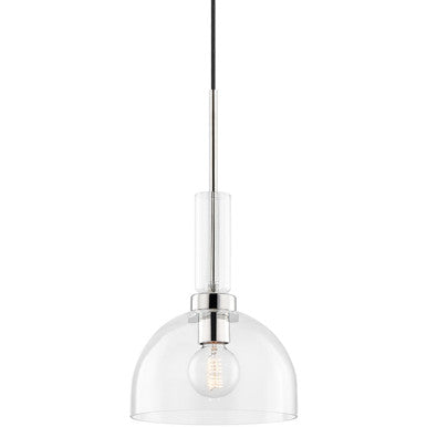 Mitzi 1 Light Pendant in Polished Nickel H384701-PN