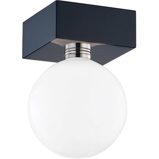 Mitzi 1 Light Flush Mount in Navy H385501-NVY