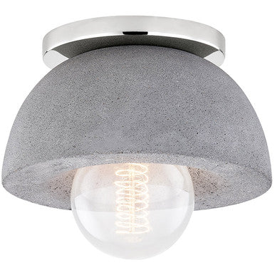 Mitzi 1 Light Flush Mount in Polished Nickel H400501-PN