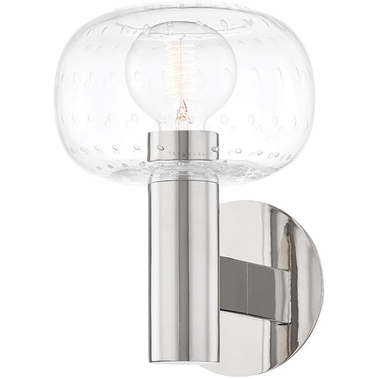 Mitzi 1 Light Wall Sconce in Polished Nickel H403301-PN