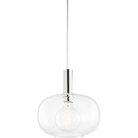 Mitzi 1 Light Pendant in Polished Nickel H403701-PN