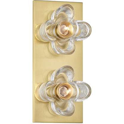 Mitzi 2 Light Bath and Vanity in Aged Brass H410302-AGB