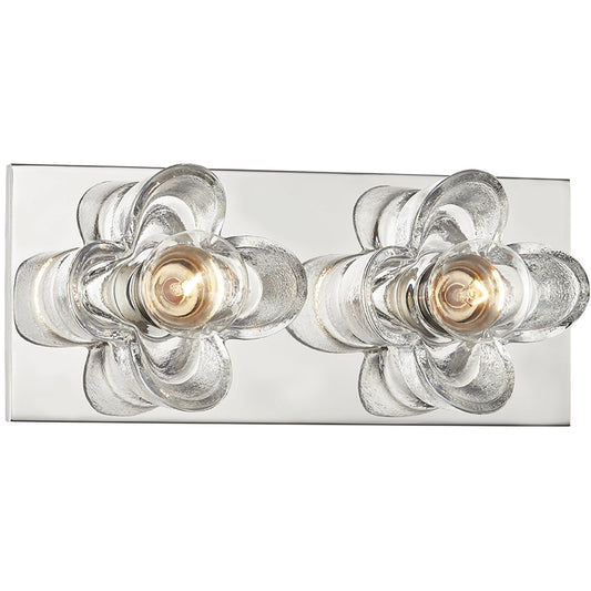 Mitzi 2 Light Bath and Vanity in Polished Nickel H410302-PN