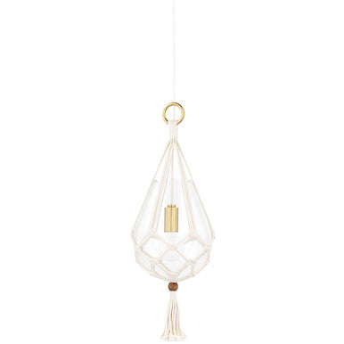 Mitzi 1 Light Pendant in Aged Brass H411701S-AGB