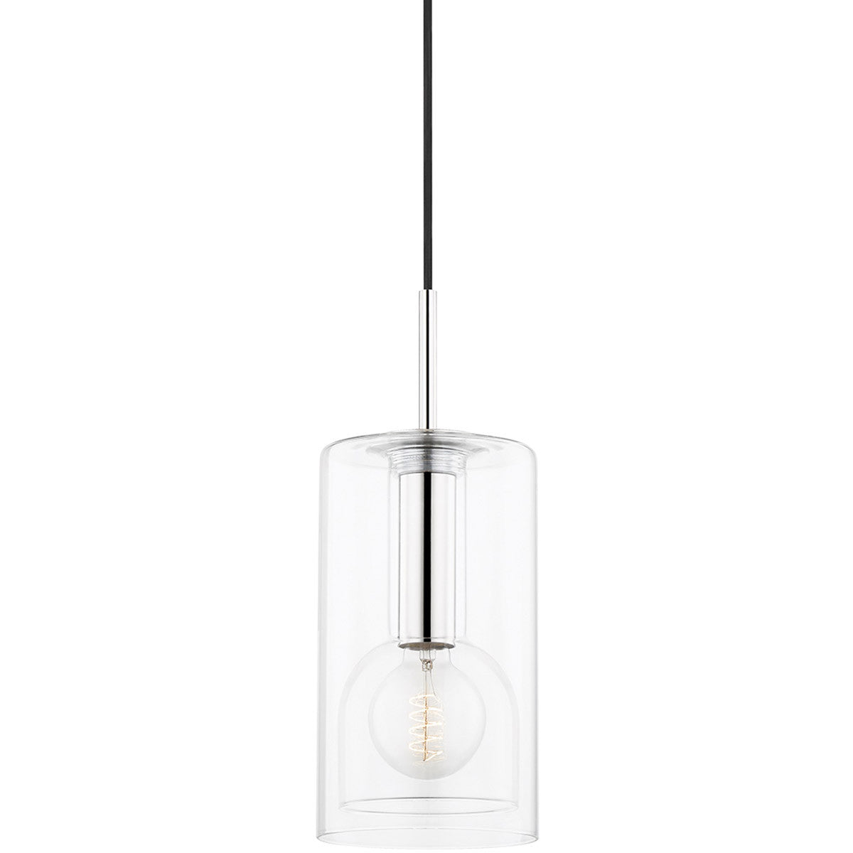 Mitzi 1 Light Pendant in Polished Nickel H415701A-PN