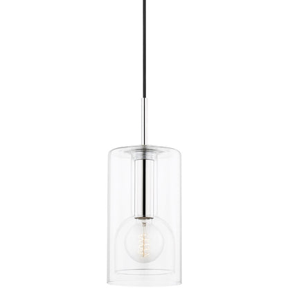 Mitzi 1 Light Pendant in Polished Nickel H415701A-PN