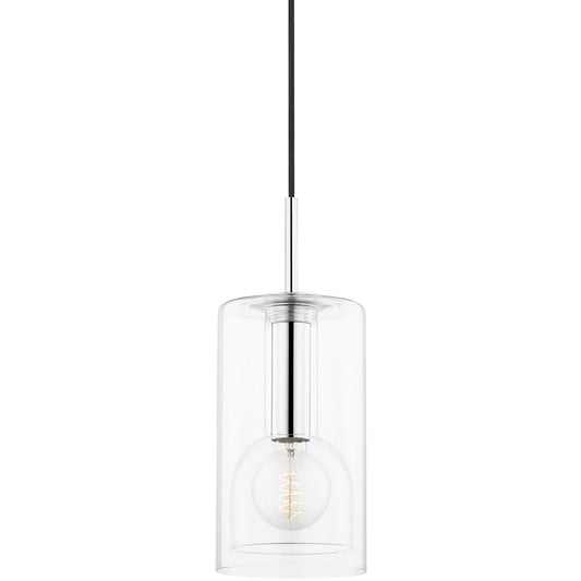 Mitzi 1 Light Pendant in Polished Nickel H415701A-PN