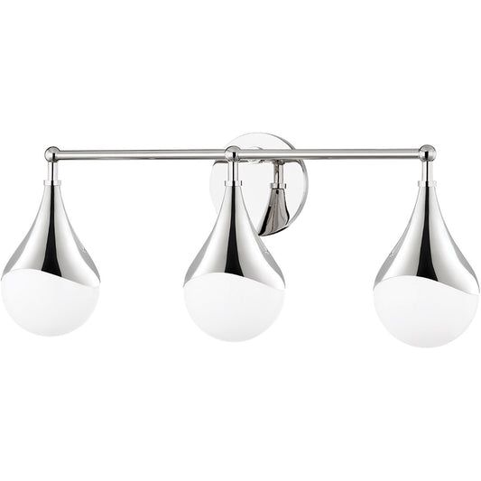 Mitzi 3 Light Bath and Vanity in Polished Nickel H416303-PN