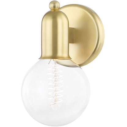 Mitzi 1 Light Bath and Vanity in Aged Brass H419301-AGB