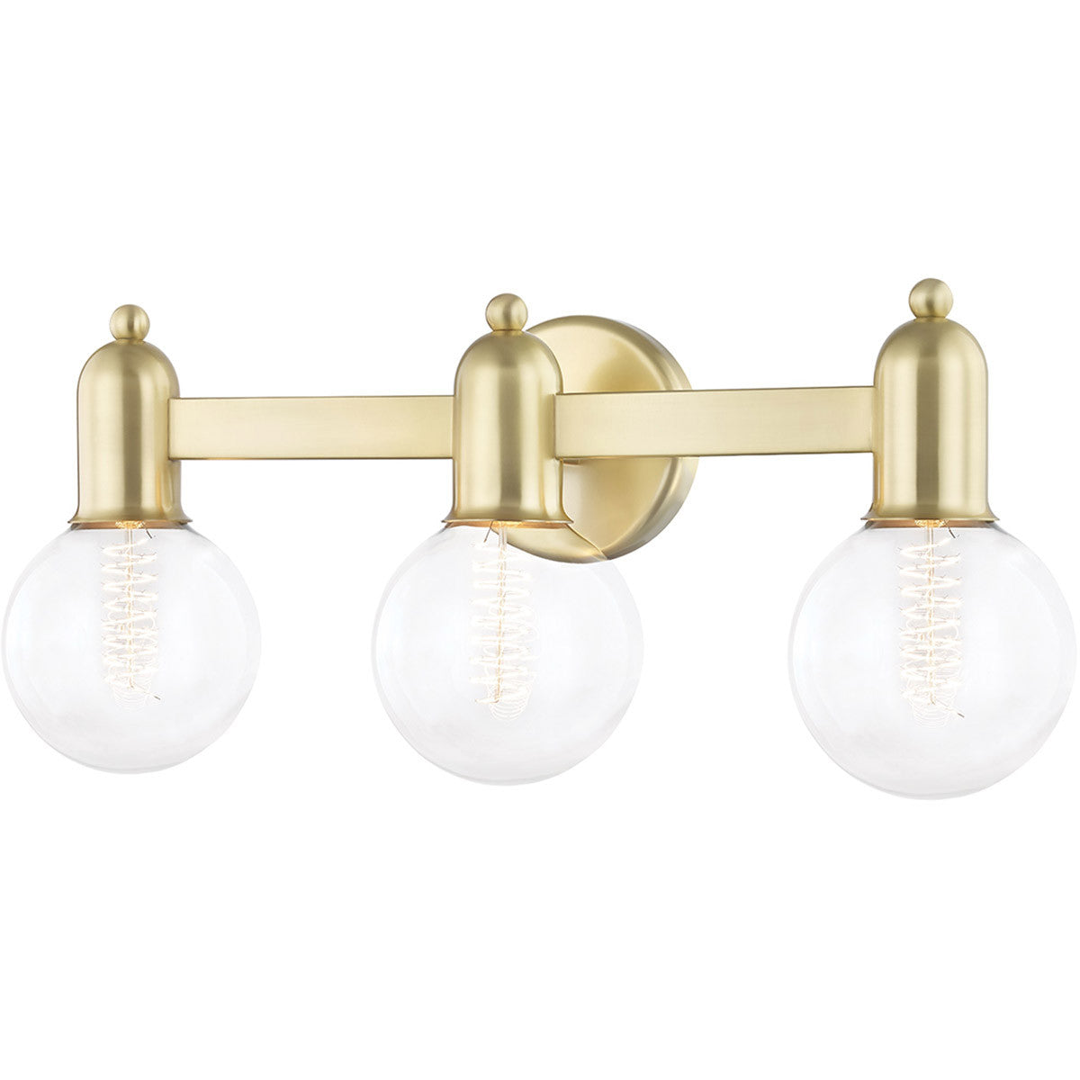 Mitzi 3 Light Bath and Vanity in Aged Brass H419303-AGB