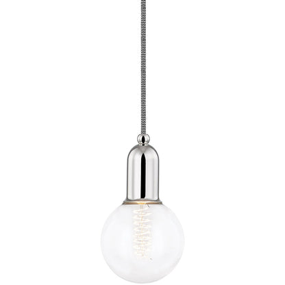 Mitzi 1 Light Pendant in Polished Nickel H419701-PN