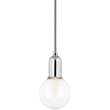 Mitzi 1 Light Pendant in Polished Nickel H419701-PN