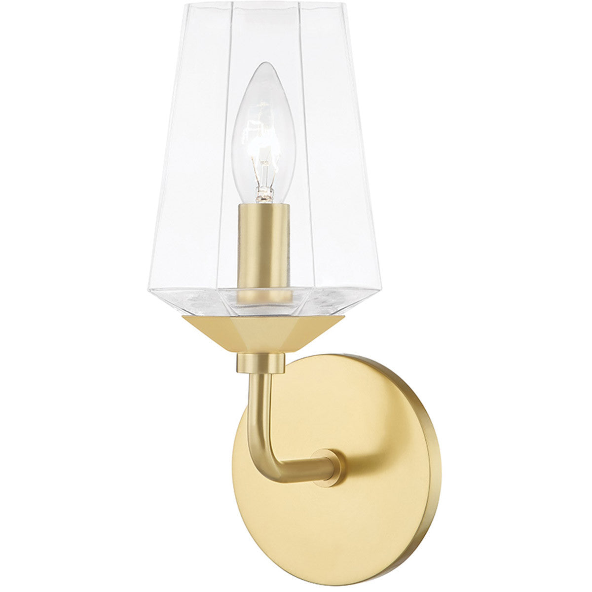 Mitzi 1 Light Bath and Vanity in Aged Brass H420301-AGB