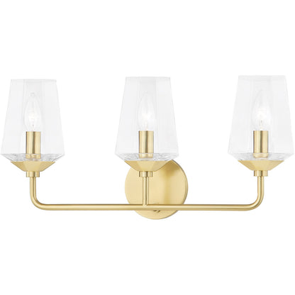 Mitzi 3 Light Bath and Vanity in Aged Brass H420303-AGB