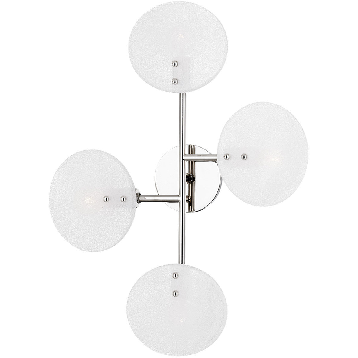 Mitzi 4 Light Semi Flush in Polished Nickel H428604-PN