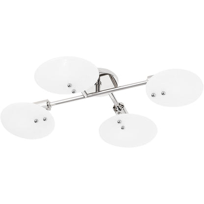 Mitzi 4 Light Semi Flush in Polished Nickel H428604-PN