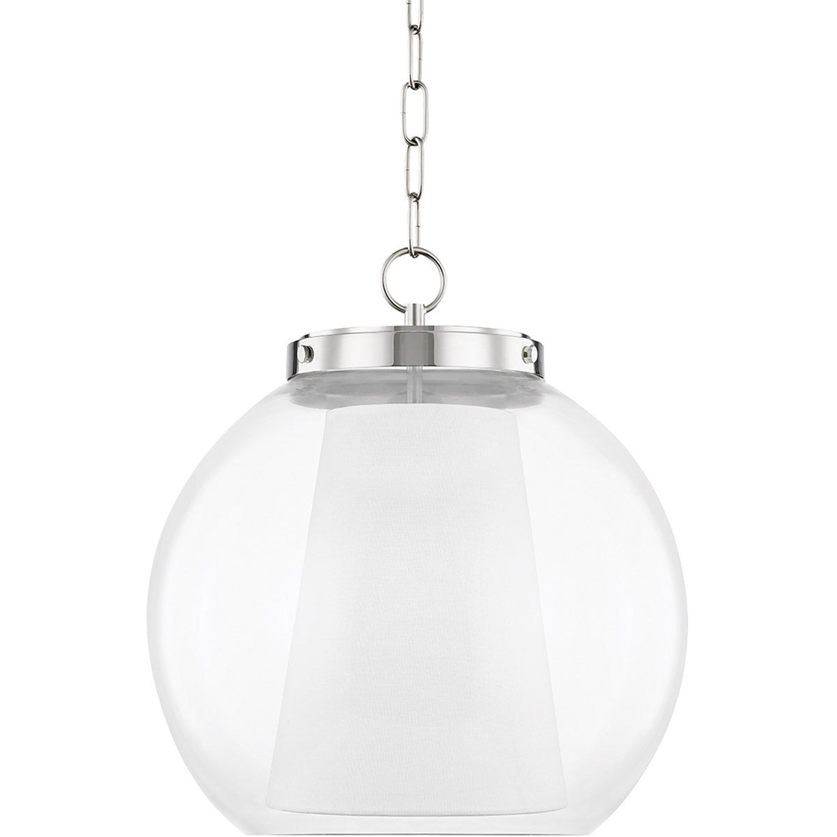 Mitzi 1 Light Pendant in Polished Nickel H457701L-PN