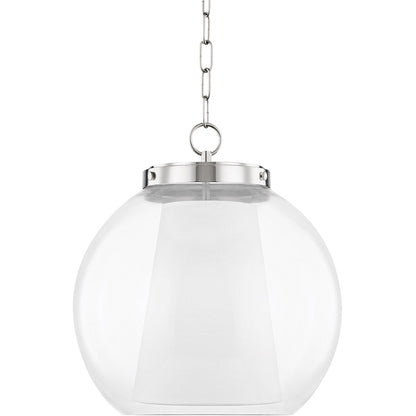 Mitzi 1 Light Pendant in Polished Nickel H457701L-PN