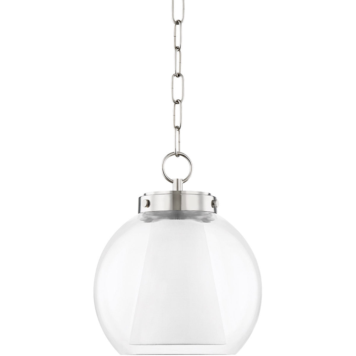 Mitzi 1 Light Pendant in Polished Nickel H457701S-PN