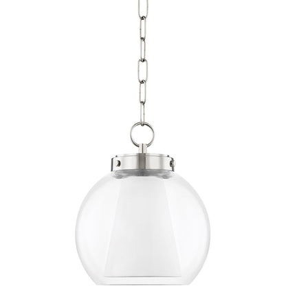 Mitzi 1 Light Pendant in Polished Nickel H457701S-PN