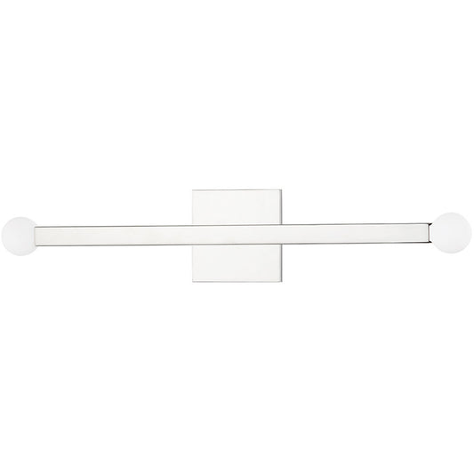 Mitzi 2 Light Wall Sconce in Polished Nickel H463102-PN