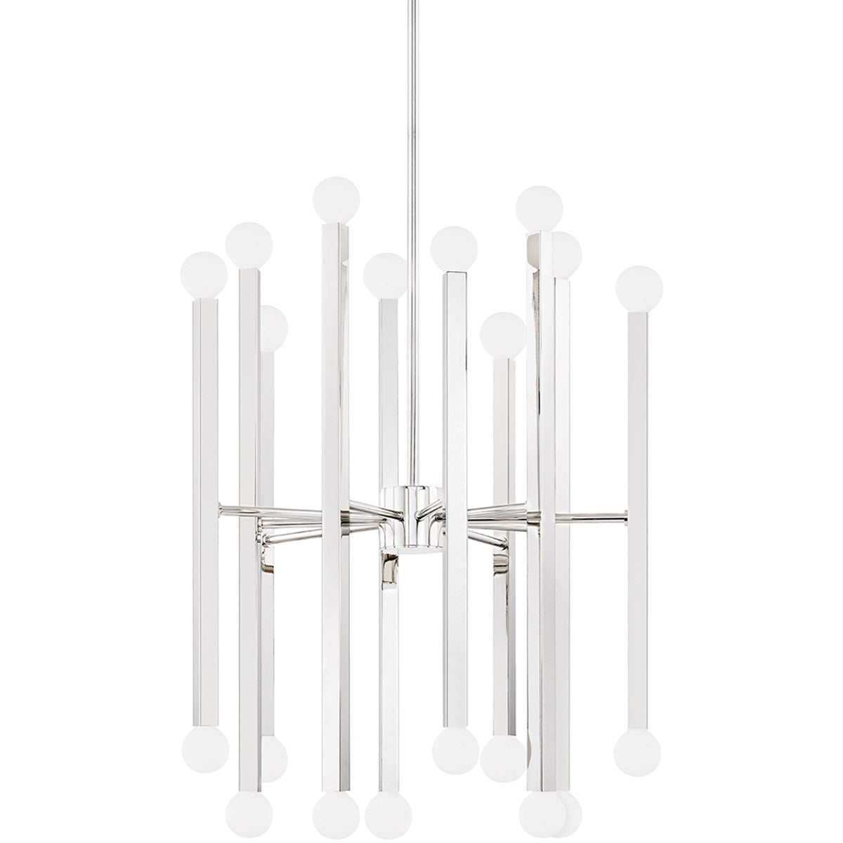 Mitzi 20 Light Chandelier in Polished Nickel H463820-PN