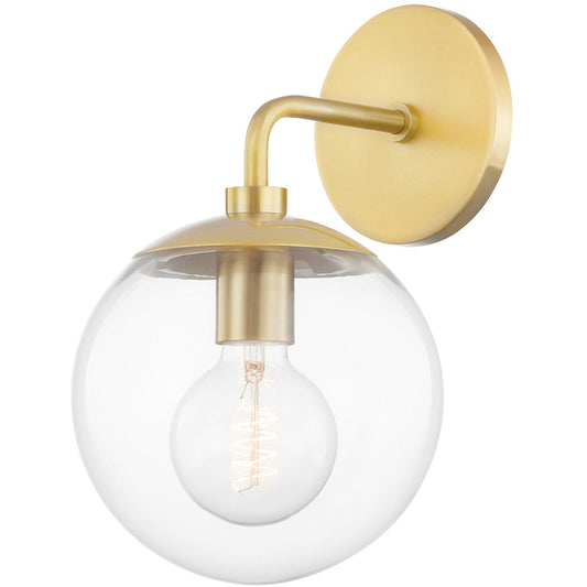 Mitzi 1 Light Wall Sconce in Aged Brass H503101-AGB