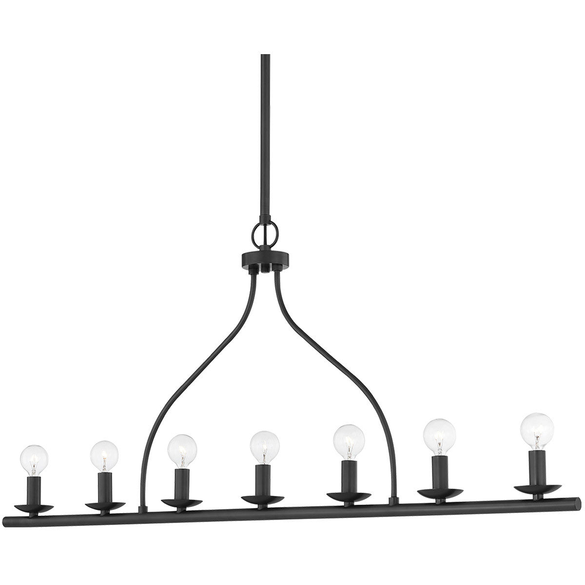 Mitzi 7 Light Linear in Old Bronze H511907-OB