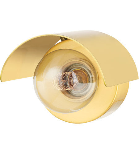 Mitzi 1 Light Wall Sconce in Aged Brass H571101-AGB