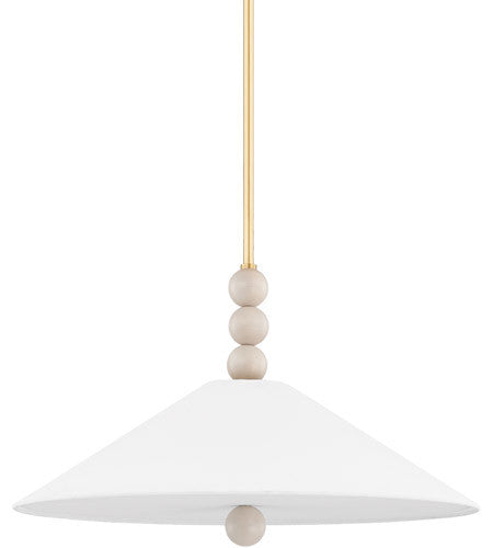 Mitzi 2 Light Pendant in Aged Brass H615702-AGB