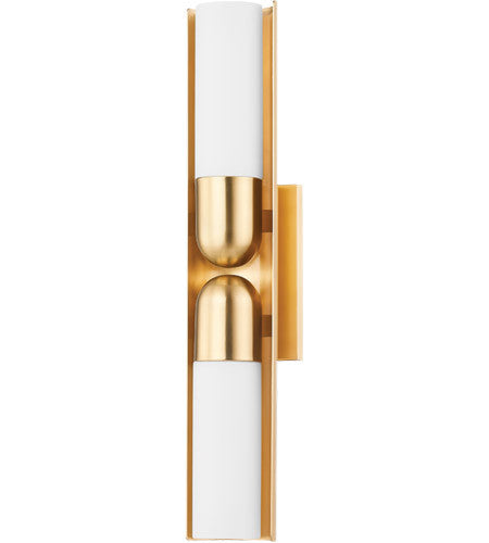 Mitzi 2 Light Sconce in Aged Brass H634102-AGB