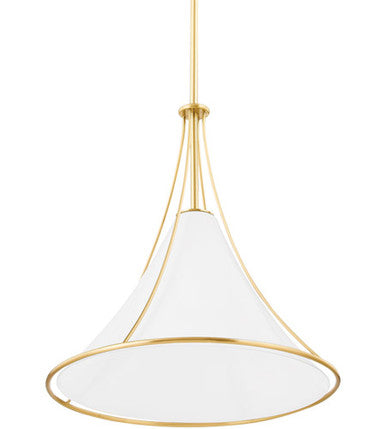 Mitzi 1 Light Pendant in Aged Brass H645701L-AGB