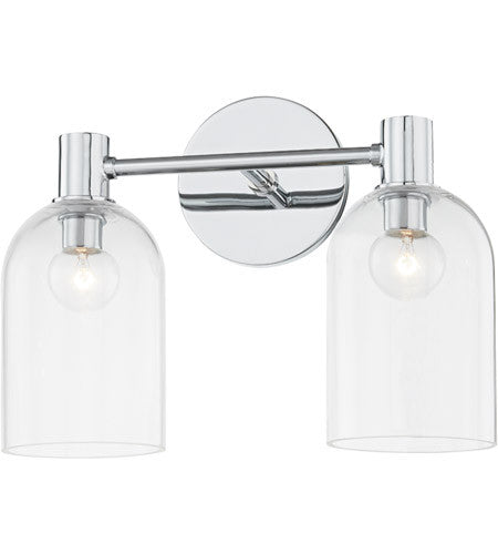 Mitzi 2 Light Bath Sconce in Polished Chrome H678302-PC