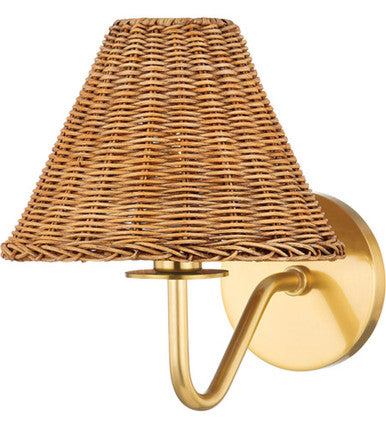 Mitzi 1 Light Wall Sconce in Aged Brass H704101-AGB